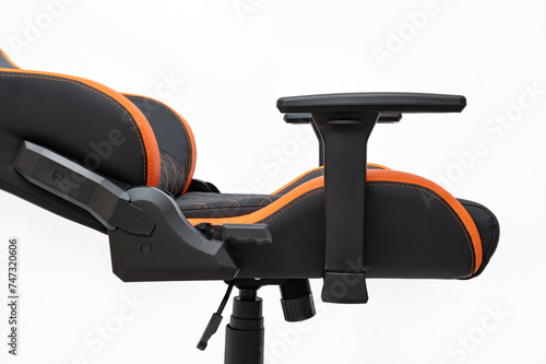 Gaming chair on white background