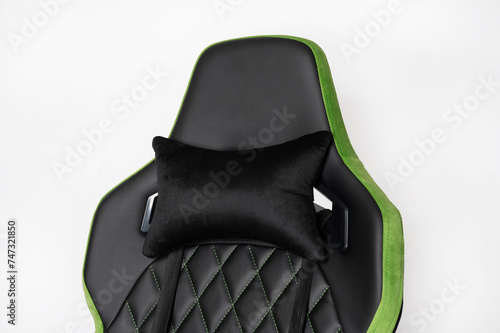 Gaming chair on white background