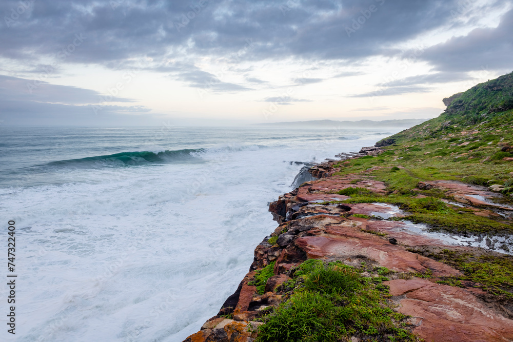 The Wild Coast, known also as the Transkei, is a 250 Kilometre long stretch of rugged and unspoiled Coastline that stretches North of East London along sweeping Bays, footprint-free Beaches, South Afr