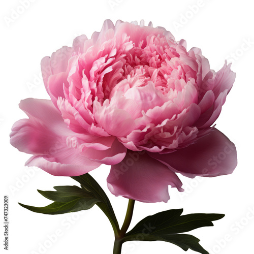 peony isolated on transparent background  png