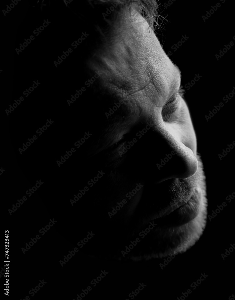 Headshot of a Mature Handsome Man with Beard in Switzerland. Headshot of a Mature Handsome Man with Beard in Switzerland.