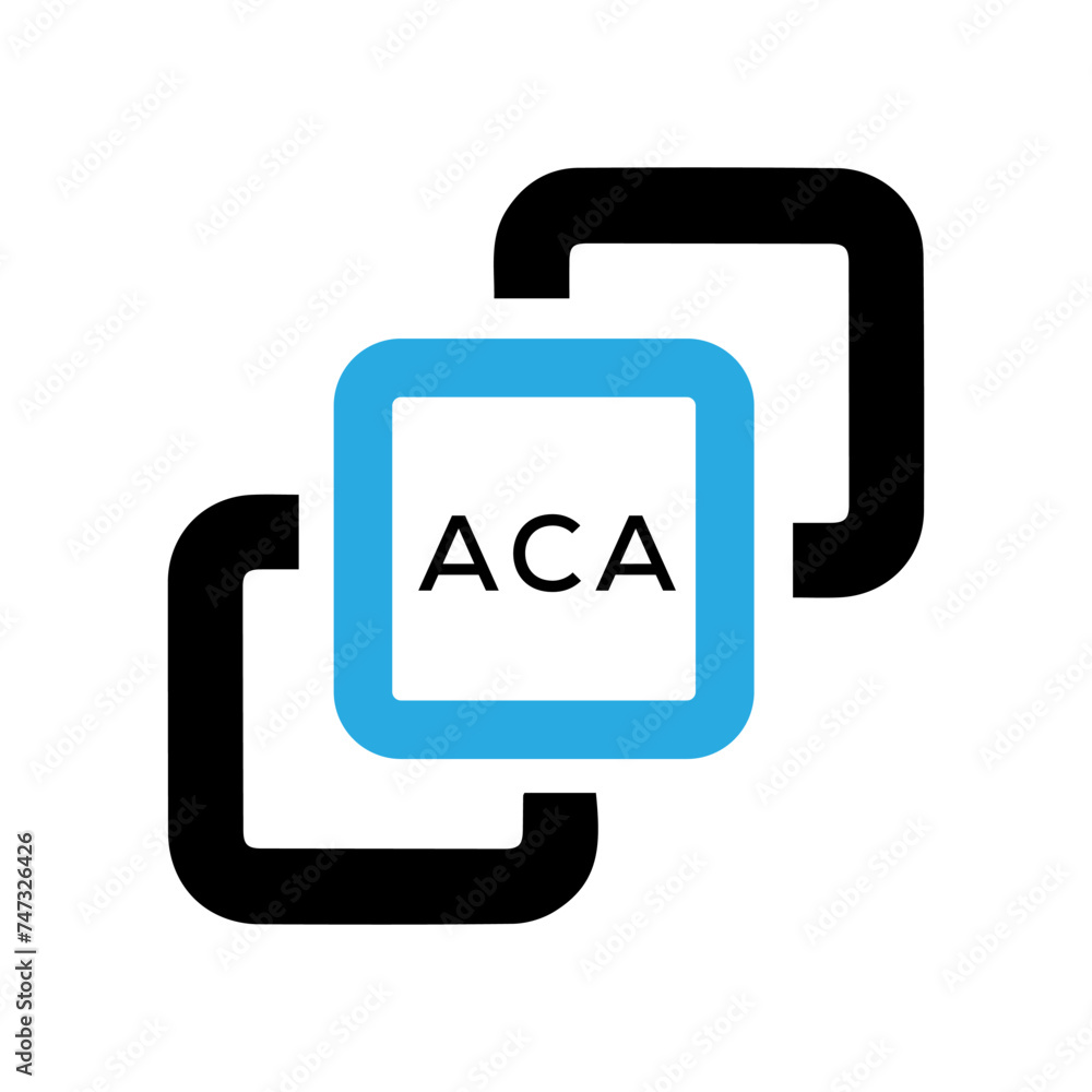 ACA Letter logo design template vector. ACA Business abstract connection vector logo. ACA icon circle logotype.
ACA Letter logo design template vector. ACA Business abstract connection vector logo. ACA icon circle logotype.