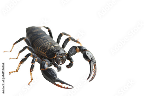 Scorpion isolated on transparent background