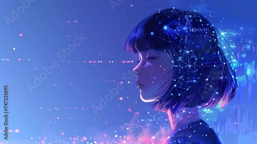 Detailed and futuristic dre...