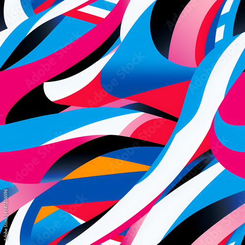 abstract vibrant colorful pattern