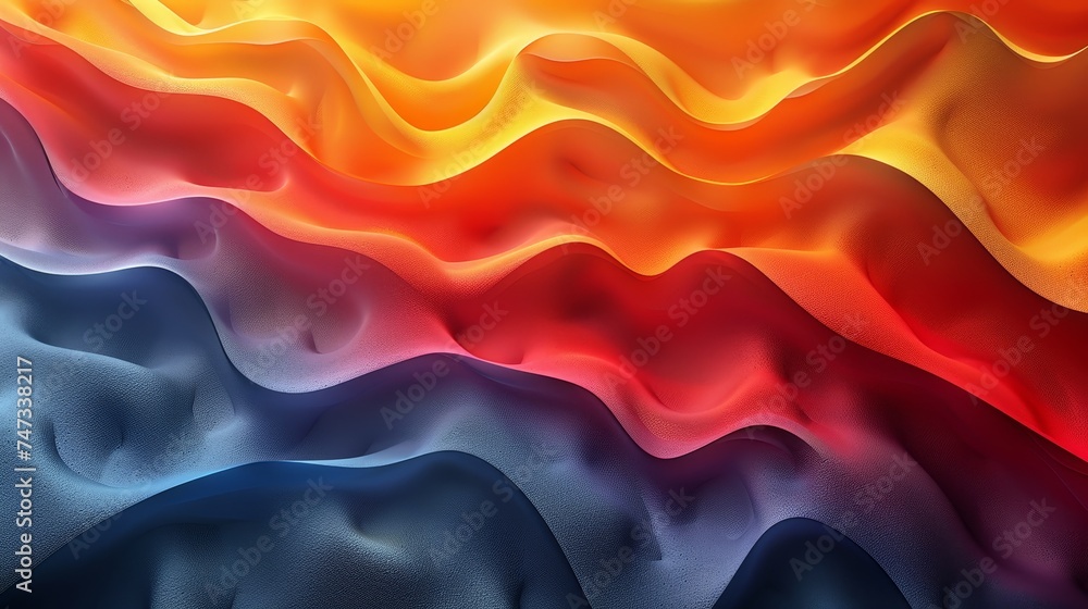 Obraz premium Abstract background with vibrant colors using gradient mesh and modern geometry