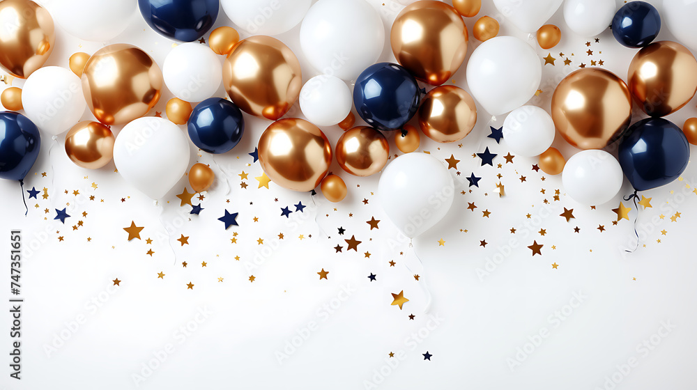 ballon frame on white background ballon frame on white background