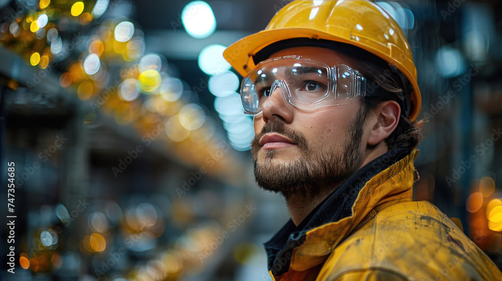 A male food factory employee monitoring quality and overseeing refined edible oil production. A male food factory employee monitoring quality and overseeing refined edible oil production.