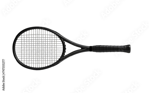 Tennis Racket Gear On Transparent Background. © noman