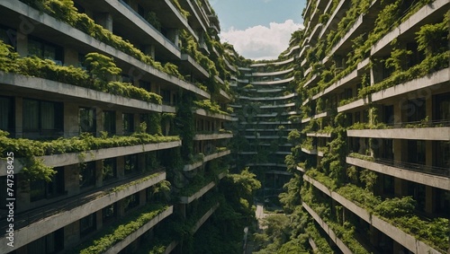 A city built entirely of trees