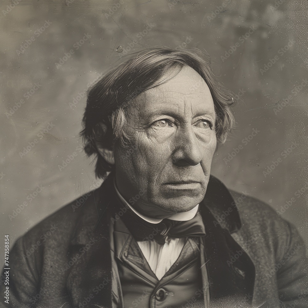 Fototapeta premium Georg Wilhelm Friedrich Hegel German philosopher