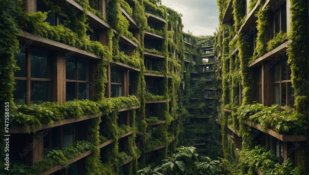 A city built entirely of trees