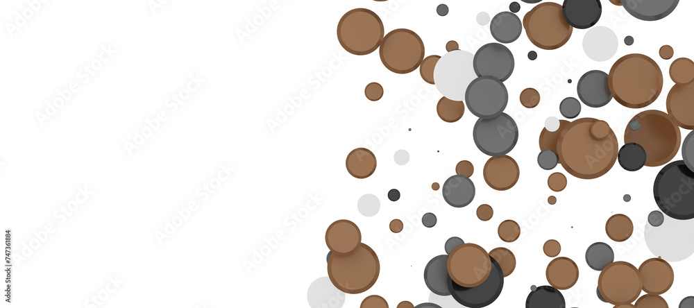 Gilded Festivity: Brilliant 3D Illustration Showcasing a Shower of gold Confetti Gilded Festivity: Brilliant 3D Illustration Showcasing a Shower of gold Confetti