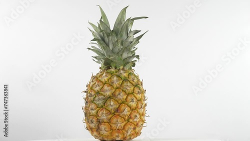Ripe juicy pineapple