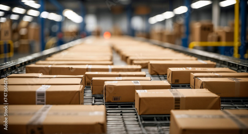 Modern Warehouse Logistics: A Close-Up on Package Handling