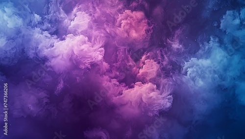 color explosion wallpaper galaxy dark sky blue purple © SilverDP2