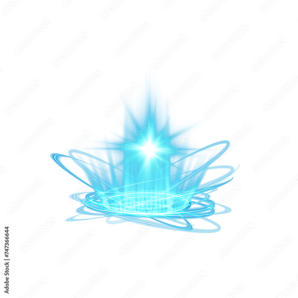 Blue magic fantasy portal. Futuristic teleport. Light effect. Blue candles rays of a night scene with sparks on a transparent background. Empty light effect of the podium. Disco club dance floor. PNG. Blue magic fantasy portal. Futuristic teleport. Light effect. Blue candles rays of a night scene with sparks on a transparent background. Empty light effect of the podium. Disco club dance floor. PNG.