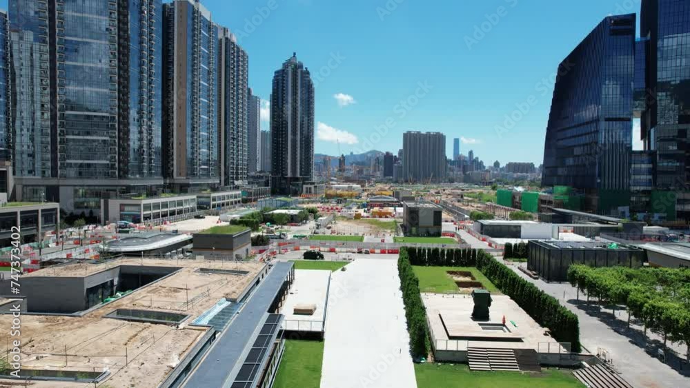 Hong Kong Kai Tak Subway Station roof land development is developed into a multi-functional CBD urban area including commercial residences, retail offices and parks and leisure facilities Hong Kong Kai Tak Subway Station roof land development is developed into a multi-functional CBD urban area including commercial residences, retail offices and parks and leisure facilities