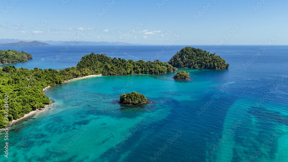 Drone images of the Panamanian Caribbean
