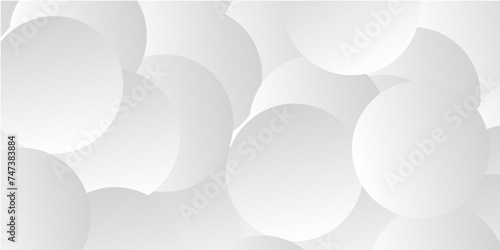 Abstract grey white circle background
