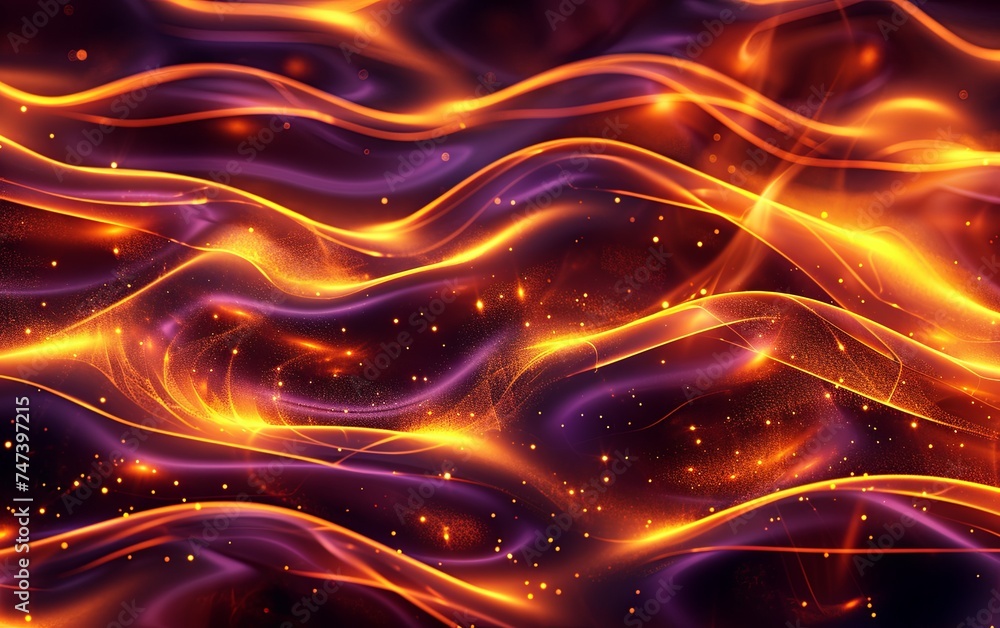 Obraz premium Abstract luminous glowing data transfer backgrounds