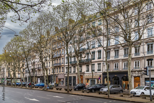 Street in Lyon, France