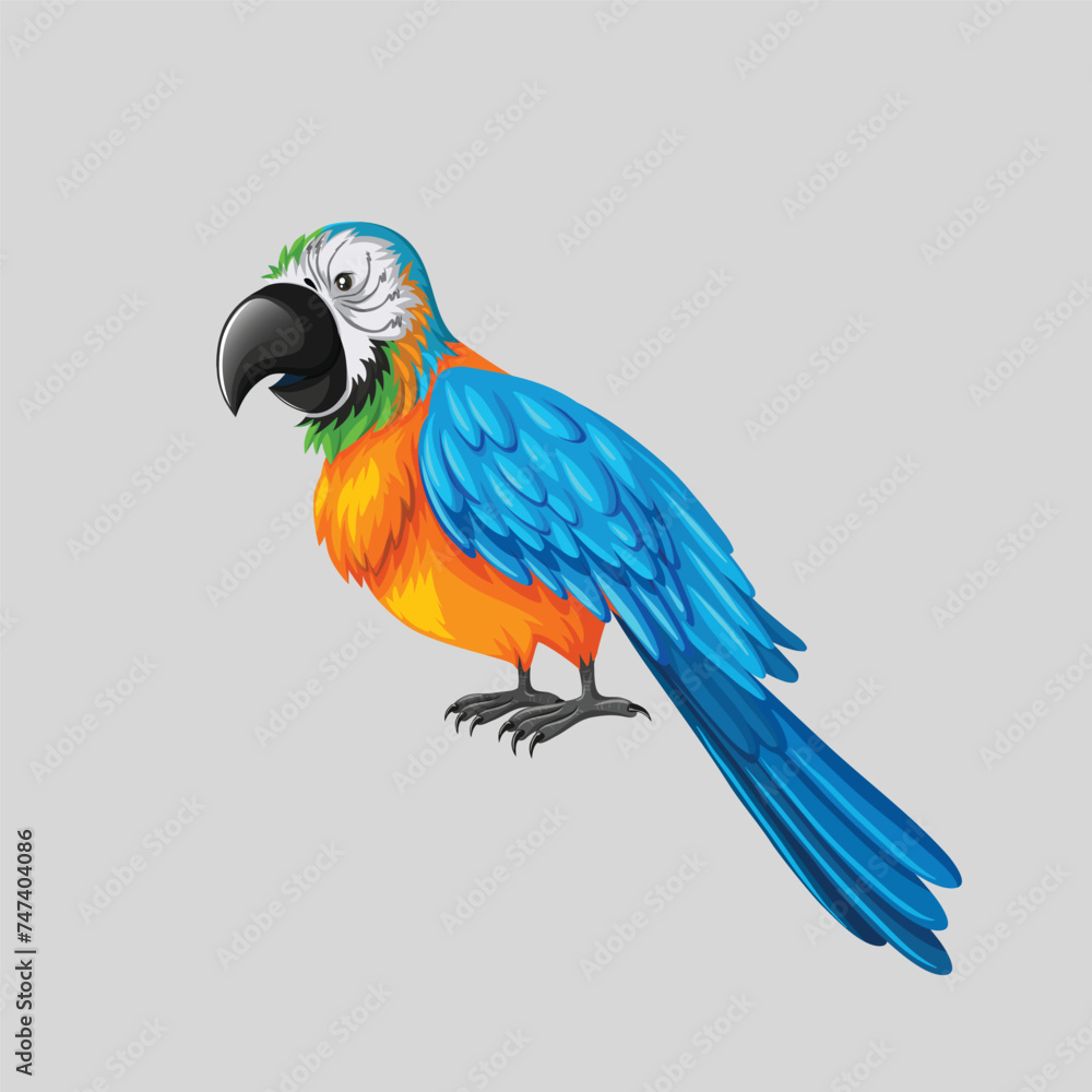 Hummingbird - Golden tailed sapphire. Hand drawn vector illustration of a flying Golden tailed sapphire hummingbird with colorful glossy plumage on transparent background.