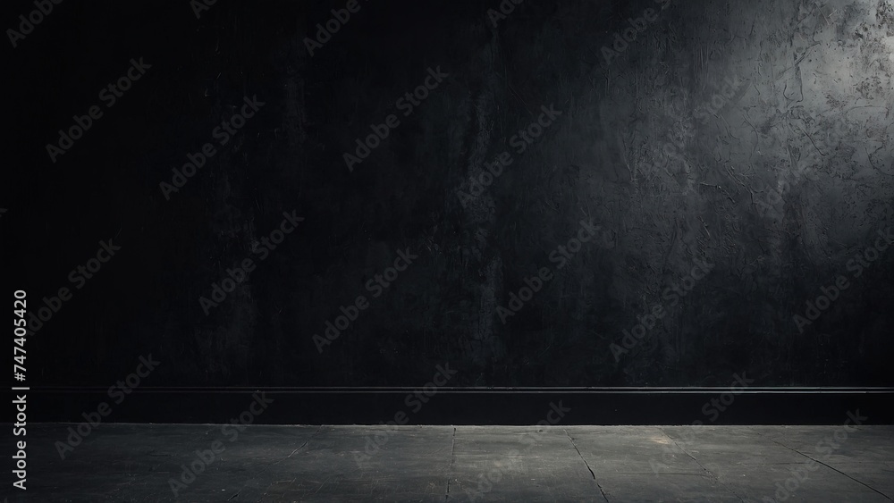 Black wall texture for background dark concrete Black wall texture for background dark concrete