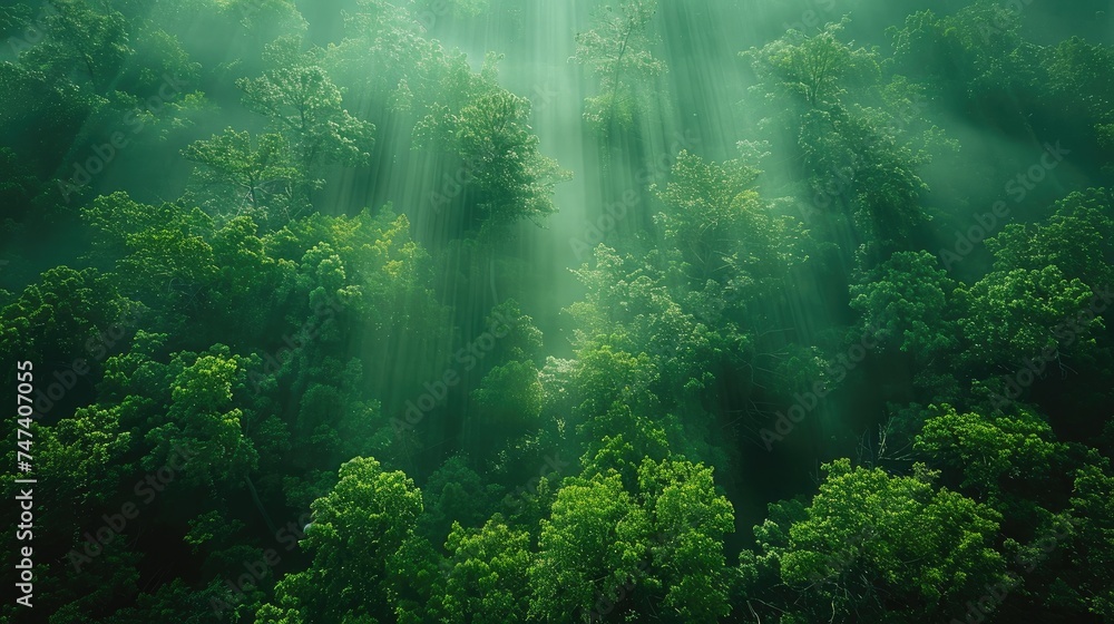 view of forest background, clean for text, cinematic film view of forest background, clean for text, cinematic film
