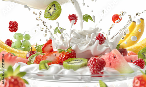 Fruit Fantasy: Explore the Richness of Nutritious Salads Featuring Fresh Fruits