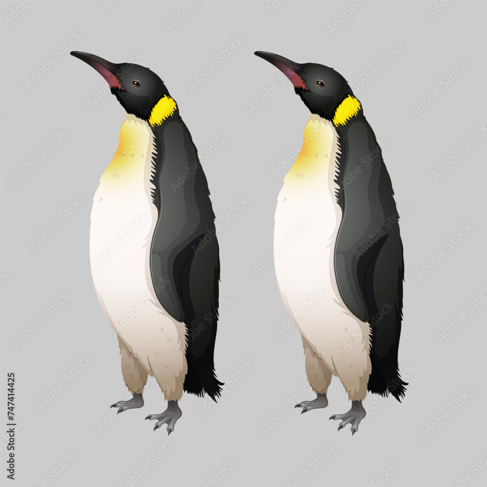 Fototapeta premium Farm animals set in flat style isolated on white background. Vector illustration. Cute cartoon animals collection: sheep, goat, cow, donkey, horse, pig, cat, dog, duck, goose, chicken, hen, rooster