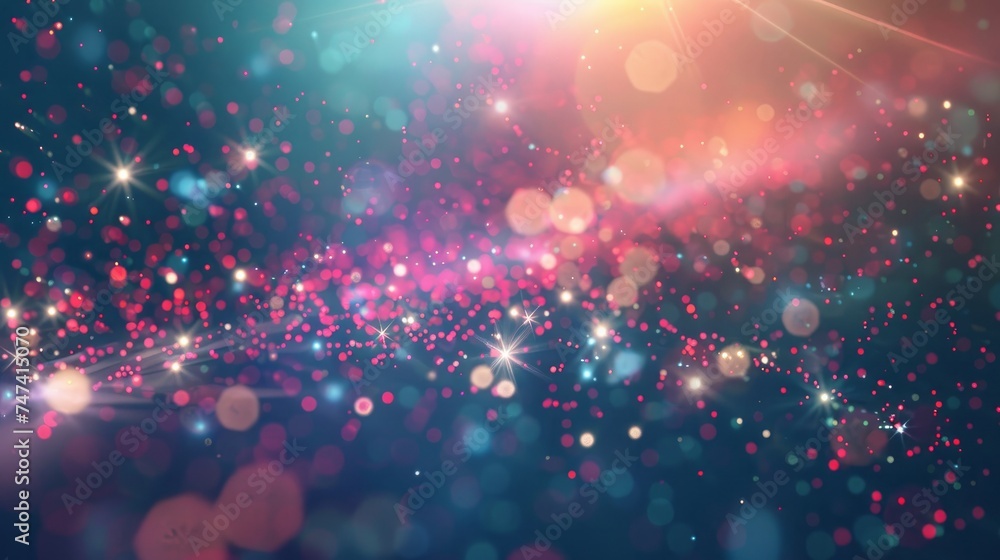 Digital lens Flare , Natural lens flare., Abstract overlays background. - obrazy, fototapety, plakaty 