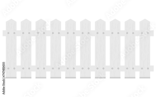 White wooden fence tile image  vector white wooden fence image