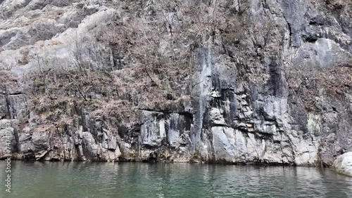 Boat in Geibi Gorge. photo