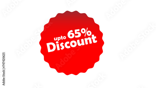 Sale Discount Badge Icons, Isolated Background, HD, Illustrator Vector