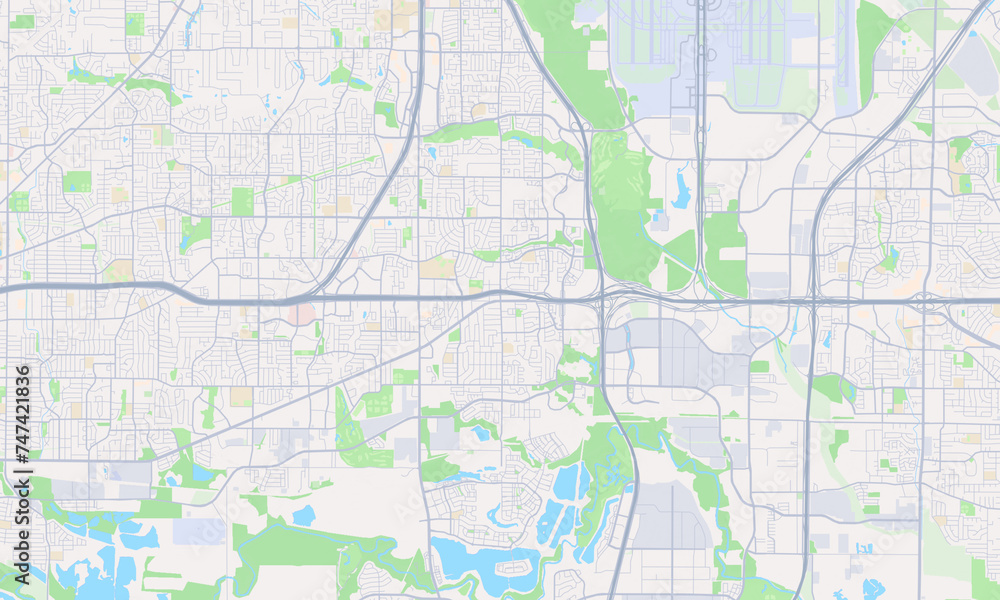 Euless Texas Map, Detailed Map of Euless Texas
