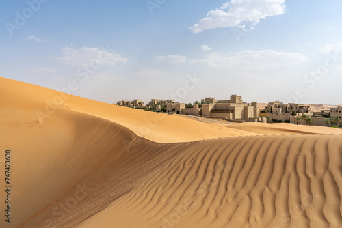 Rub' al Khali desert, Abu Dhabi, United Arab Emirates photo