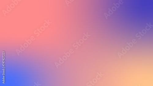 Abstract gradient background. Cool and warm background.