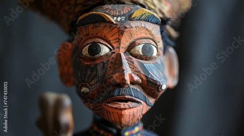 Wooden puppet 