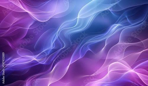 Wallpaper Mural abstract purple and blue background, in the style of rounded forms, minimalist backgrounds Torontodigital.ca