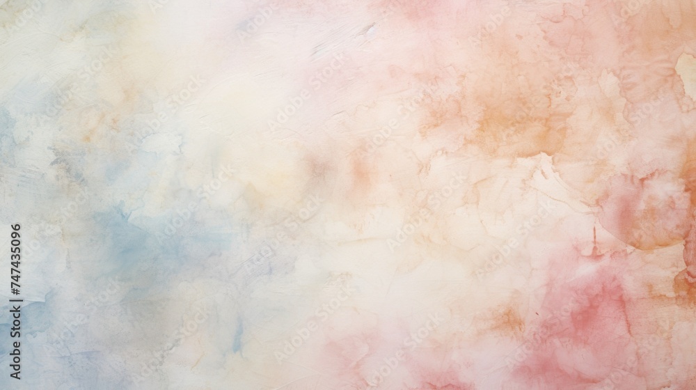 Obraz premium Vibrant painting of red, white, and blue sky. Perfect for home decor or artistic projects