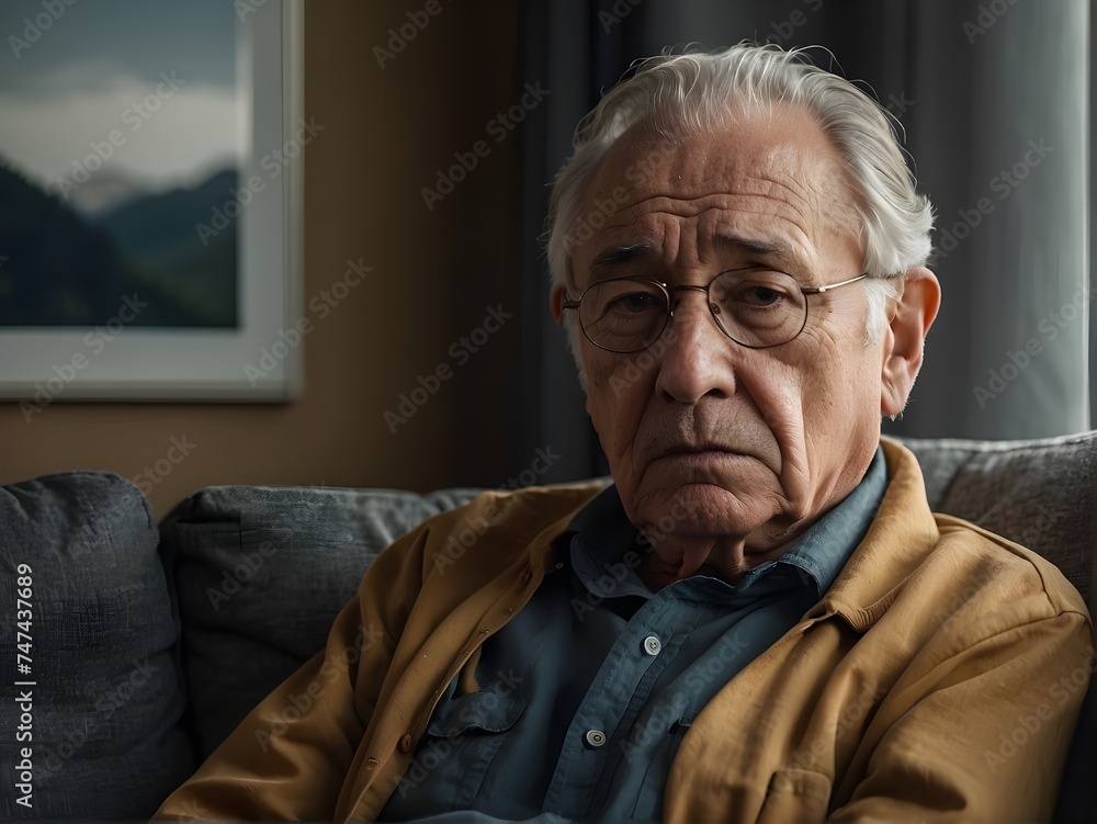 retired old person retired old person