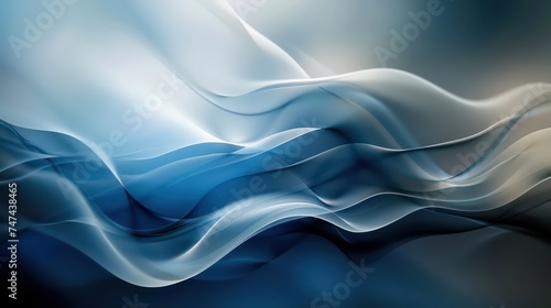 wavy blue curves, free background download abstract blue wave background photo