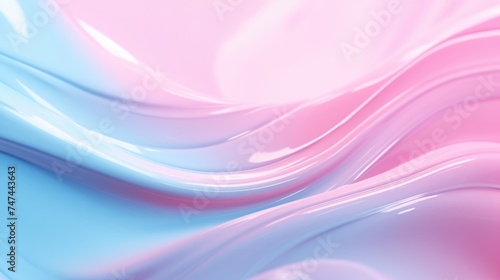 A close up shot of a vibrant pink and blue background. Suitable for various design projects