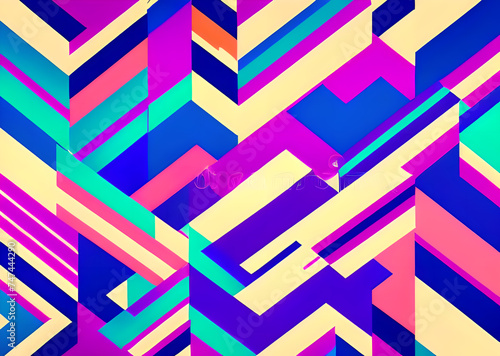 Grunge texture technical background Modern stylish lines geometric abstract background Stripes design Cyberpunk mekh technical hitech Seamless texture wallpaper pattern Generative AI  