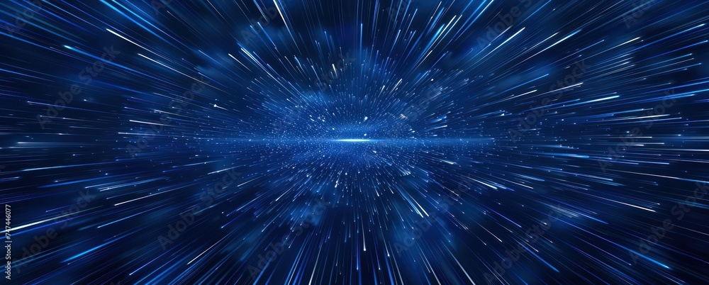 bright blue background with futuristic lines, in the style of animated energy, varied brushwork techniques bright blue background with futuristic lines, in the style of animated energy, varied brushwork techniques