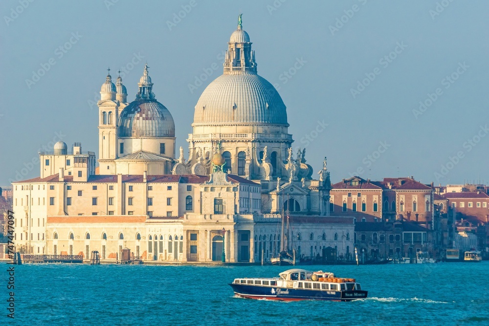 Santa Maria della Salute basilica in Venice, Italy