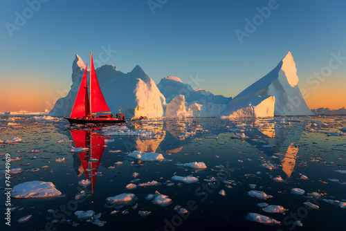 Beautiful Landscape of Greenland photo
