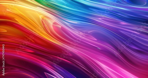 vibrant bright colored waved backgrounds, in the style of animated shapes, layered surfaces