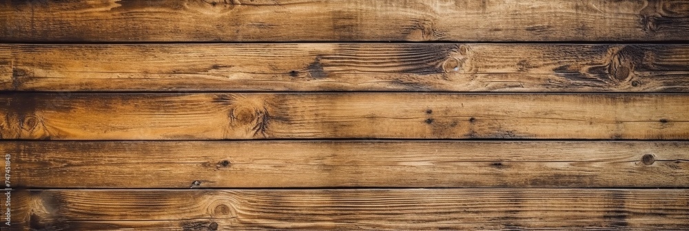 Naklejka premium Rustic Wooden Planks Texture